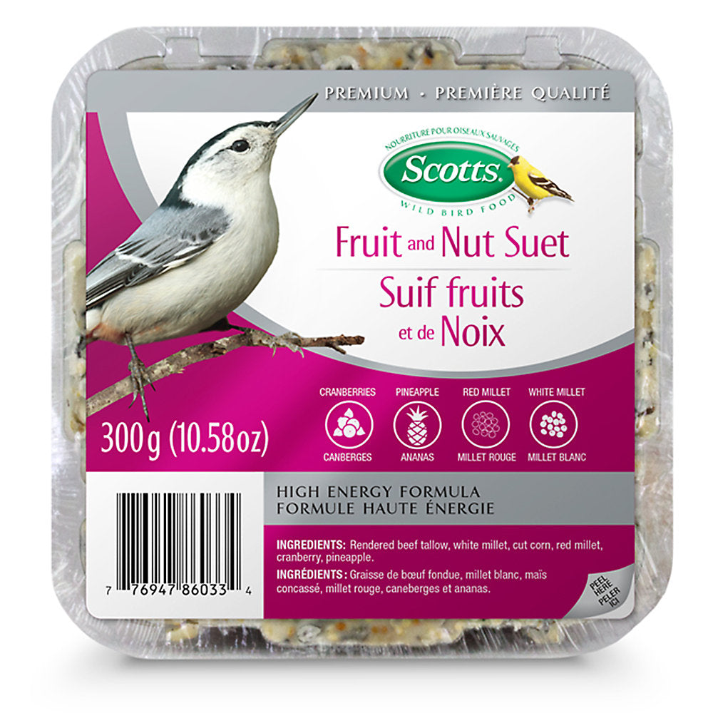 Scotts® Fruit & Nut Suet Wild Bird Food