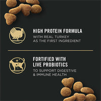 Thumbnail for Purina Pro Plan Focus Indoor Adult Dry Cat Food - With Vitamins, High Fiber, Turkey & Rice