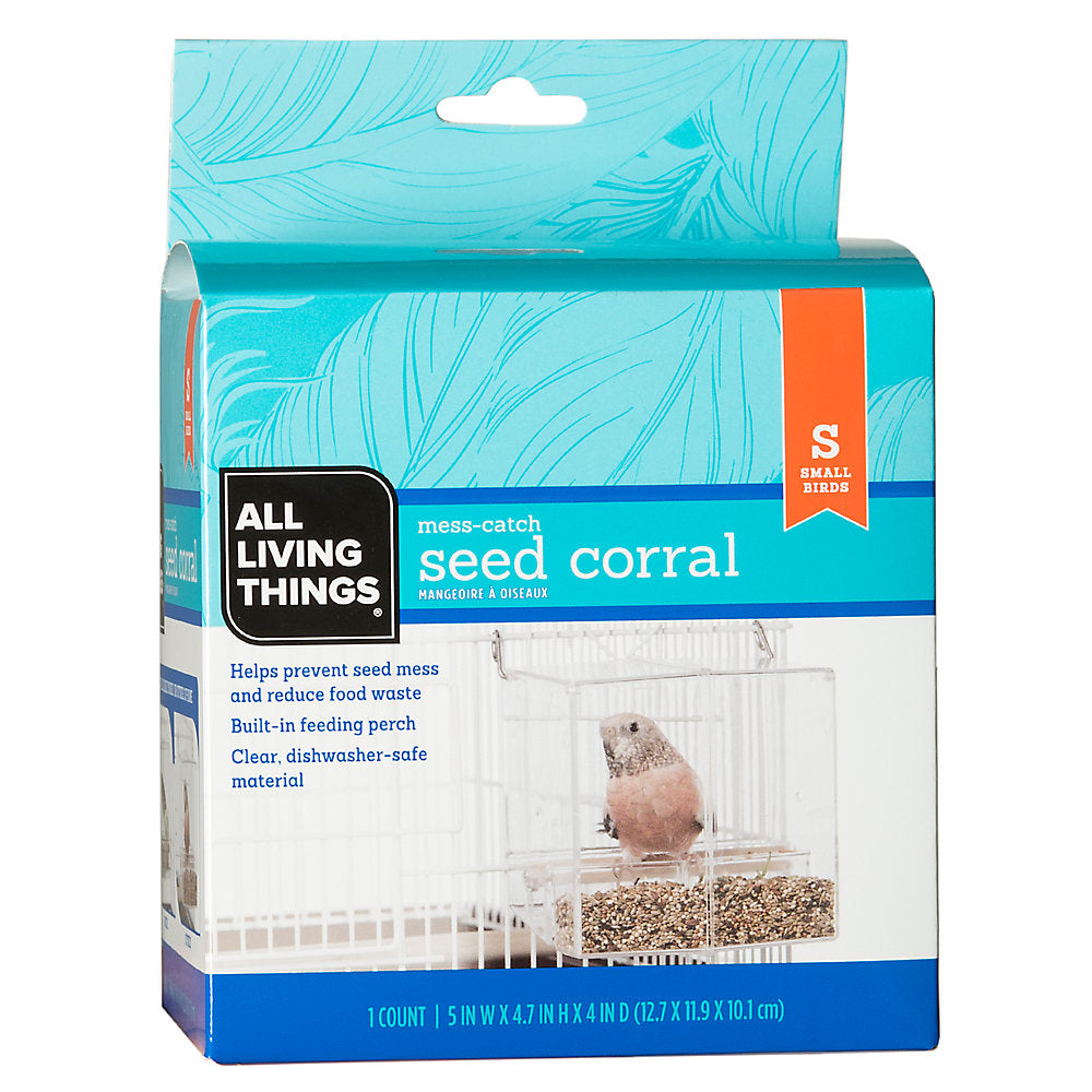 All Living Things® Small Seed Corral Bird Feeder