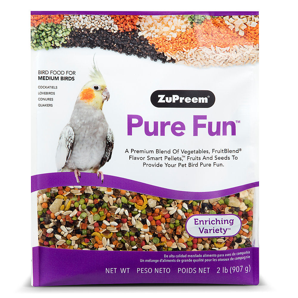 ZuPreem® Pure Fun Enriching Variety Mix Medium Bird Food
