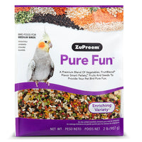 Thumbnail for ZuPreem® Pure Fun Enriching Variety Mix Medium Bird Food