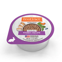 Thumbnail for Nature's Variety® Instinct® Grain Free Minced Cat Food - Natural, Rabbit