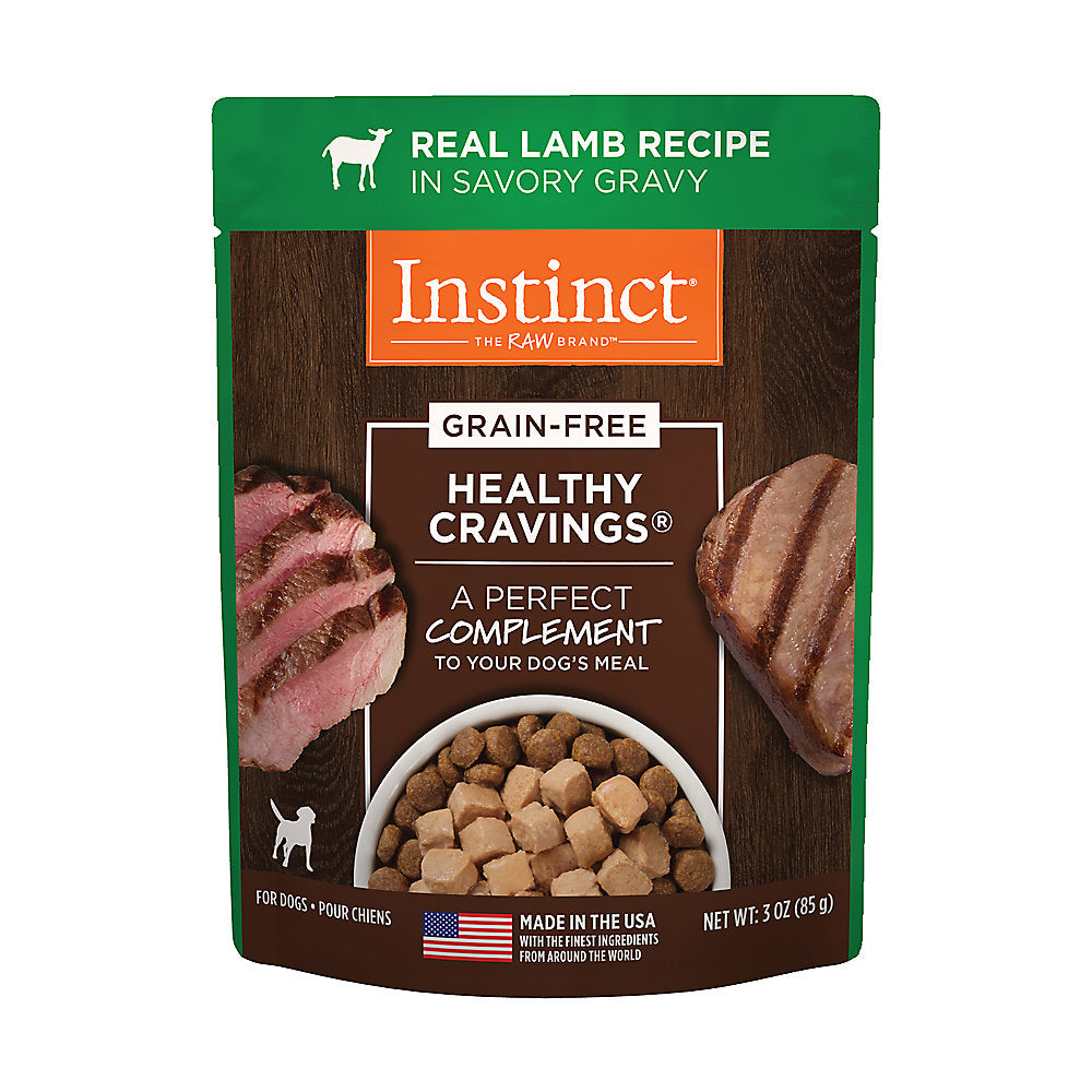 Instinct® Healthy Cravings All Life Stage Dog Food Topper - Natural, Grain Free, Lamb