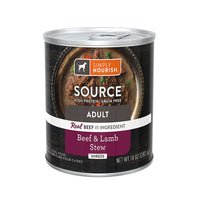 Thumbnail for Simply Nourish® Source Adult Wet Dog Food - 10 Oz., Stew