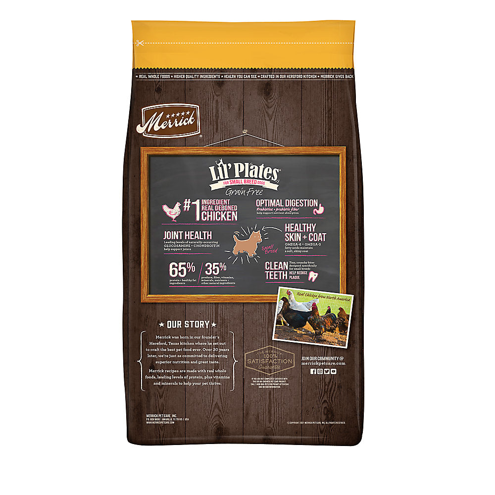 Merrick® Lil' Plates? Small Breed Adult Dry Dog Food - Chicken, Corn Free, Gluten Free