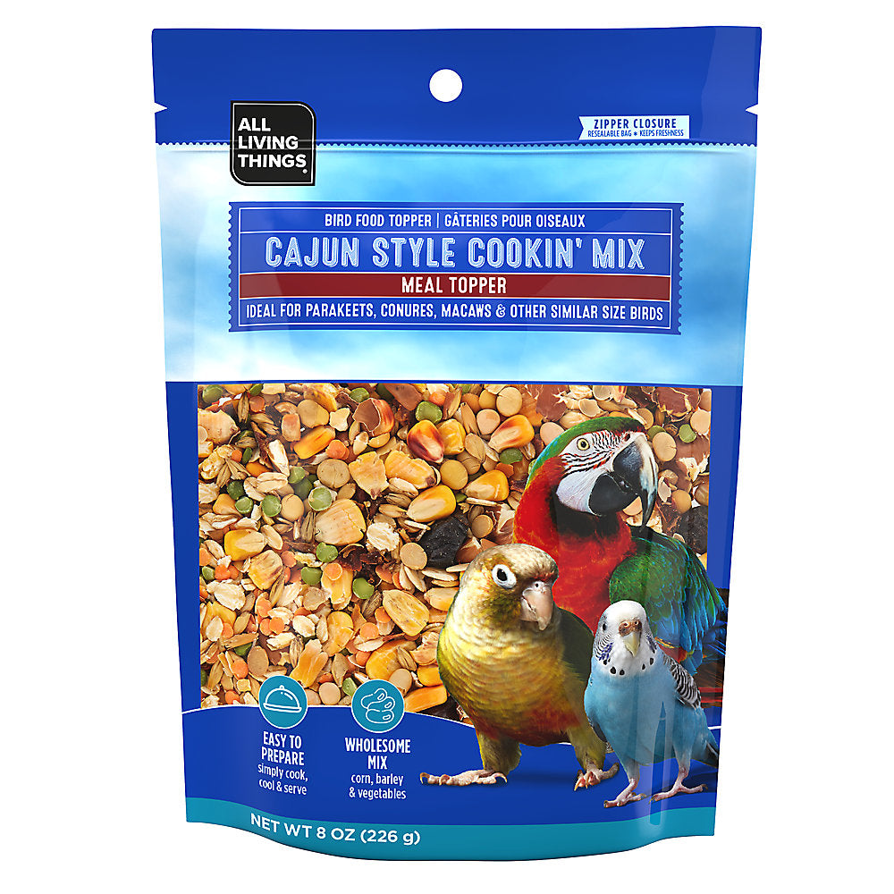 All Living Things® Cajun Style Cookin' Mix Bird Meal Topper