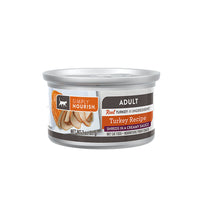Thumbnail for Simply Nourish® Original Cat Wet Food - 3 Oz, Natural, Shreds in Creamy Sauce, With-Grain