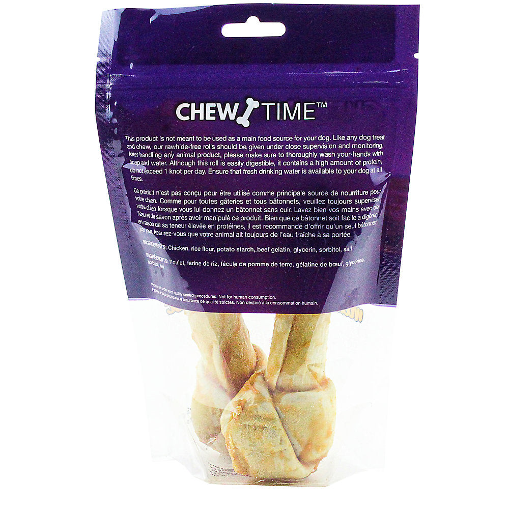 Chew Time™ Rawhide Free Knot Bones Dog Treat