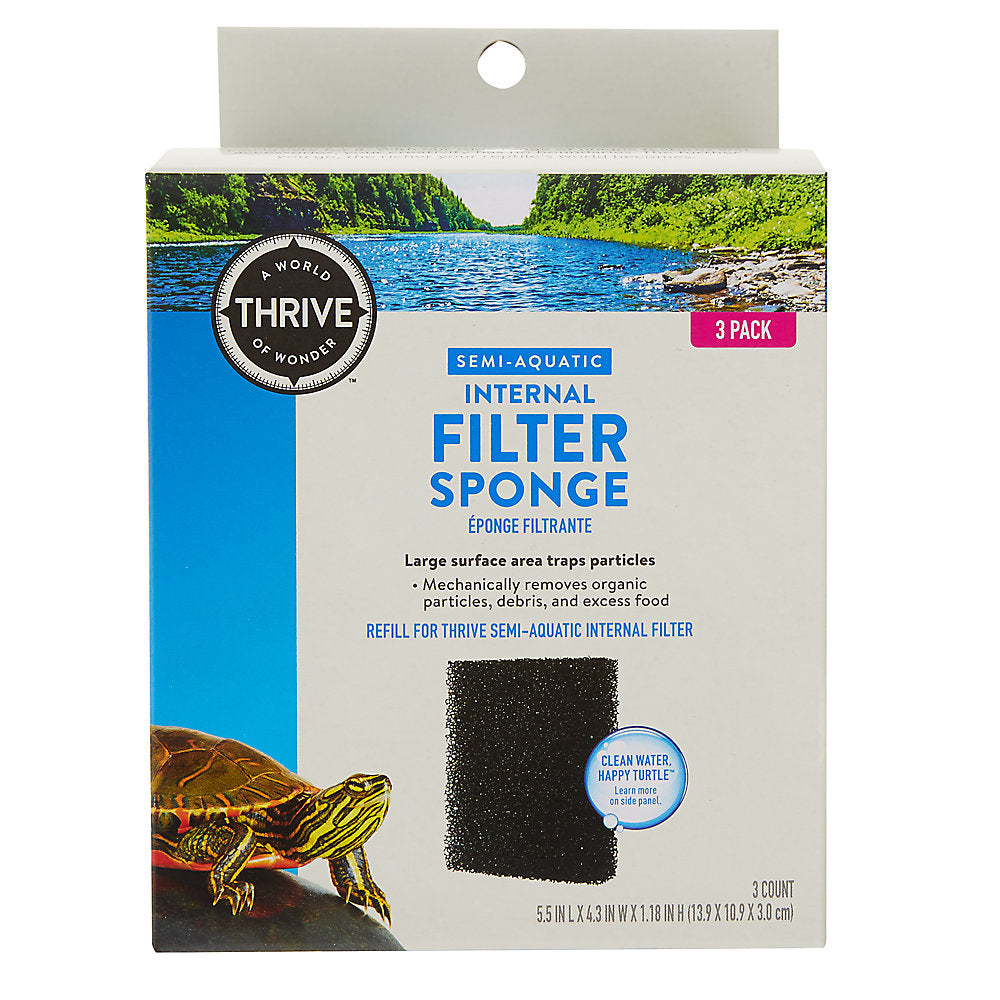 Thrive Internal Filter Sponge 3pk