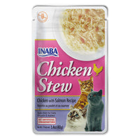 Thumbnail for Inaba Chicken Stew Side Dish Cat Treat - Chicken with Salmon Recipe