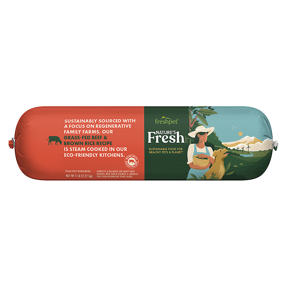 Freshpet® Nature's Fresh With-Grains Beef All Life Stage Dog Food