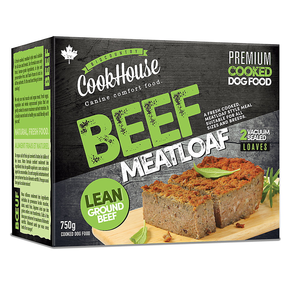 Hungry Hunter Beef Meatloaf Frozen Raw Dog Food