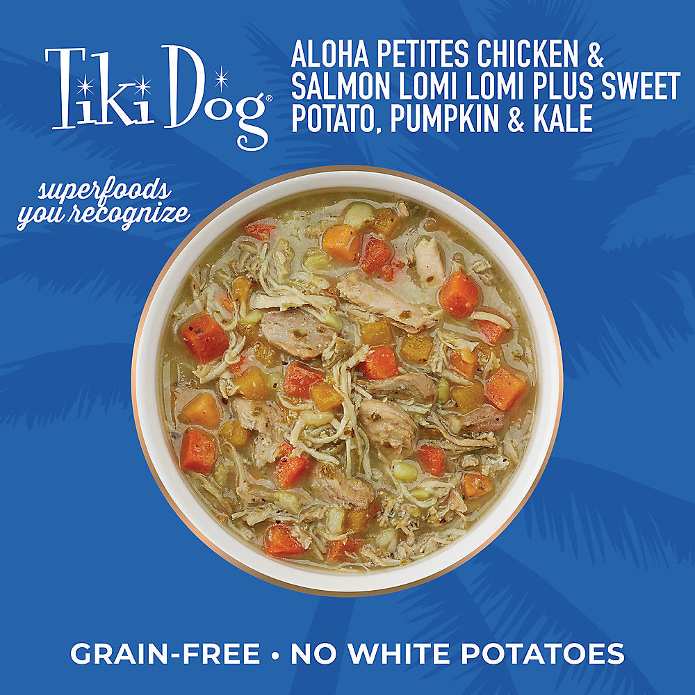 Tiki Dog® Aloha Petites® All Life Stage Wet Dog Food - Chicken & Salmon