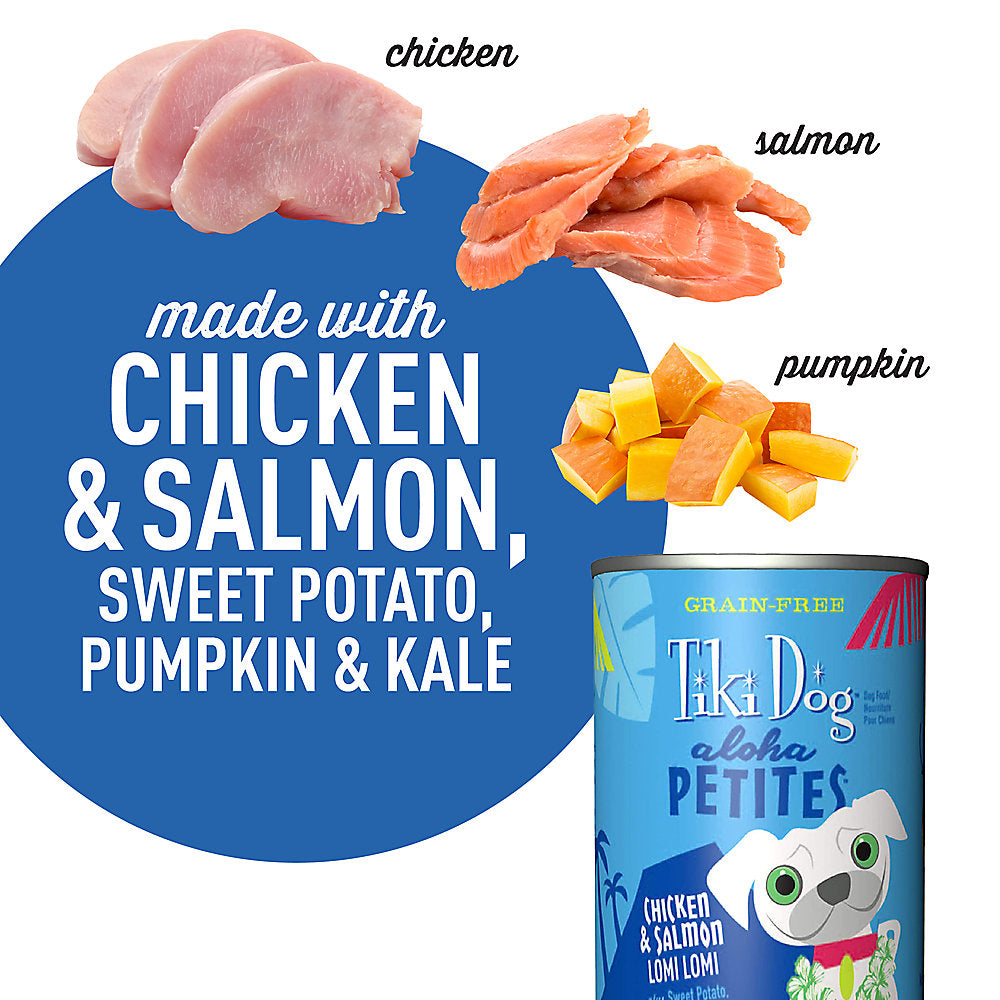 Tiki Dog® Aloha Petites® All Life Stage Wet Dog Food - Chicken & Salmon