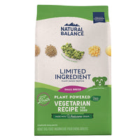 Thumbnail for Natural Balance Vegetarian Small Breed Adult Dog Food - Limited Ingredient