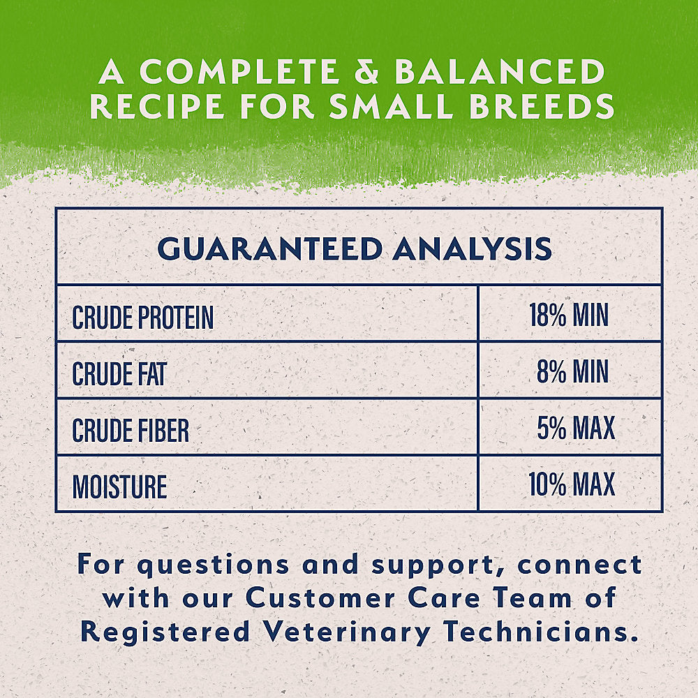 Natural Balance Vegetarian Small Breed Adult Dog Food - Limited Ingredient